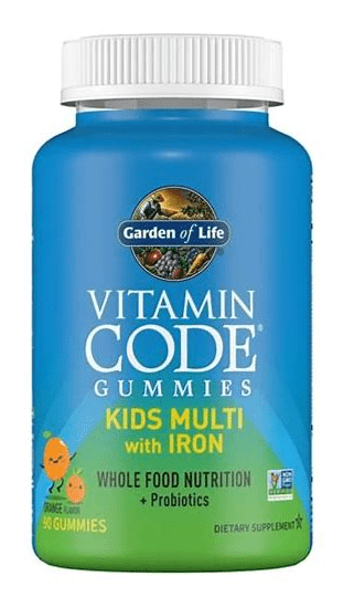 Garden of Life - Vitamin Code Gummies Kids Multi with Iron 30 Servings