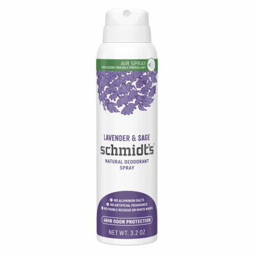 Schmidt's Deodorant - Natural Deodorant Spray Lavender and Sage 3.2oz