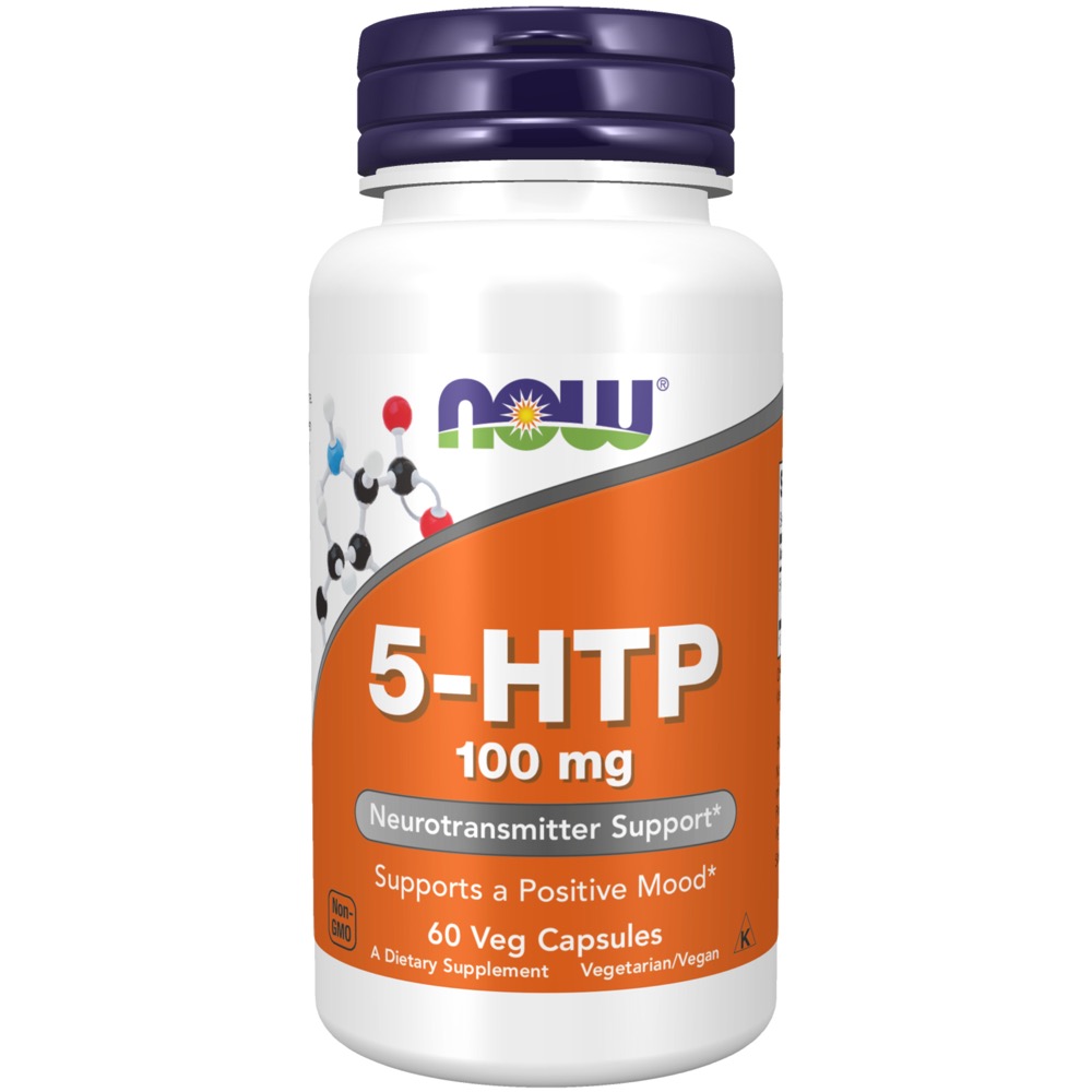 Now Vitamins - 5-HTP 100 mg 60 Vcaps