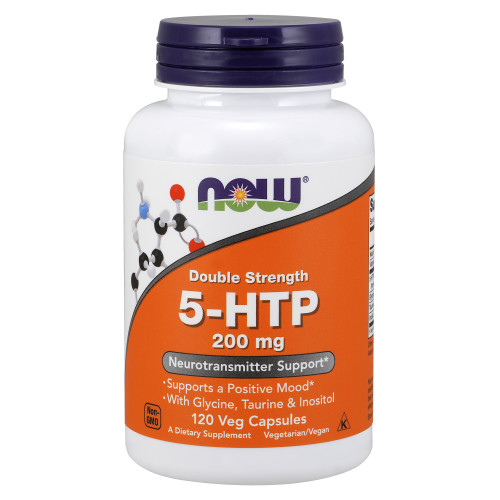 Now Vitamins - 5-HTP Double Strength 200mg 120vcaps