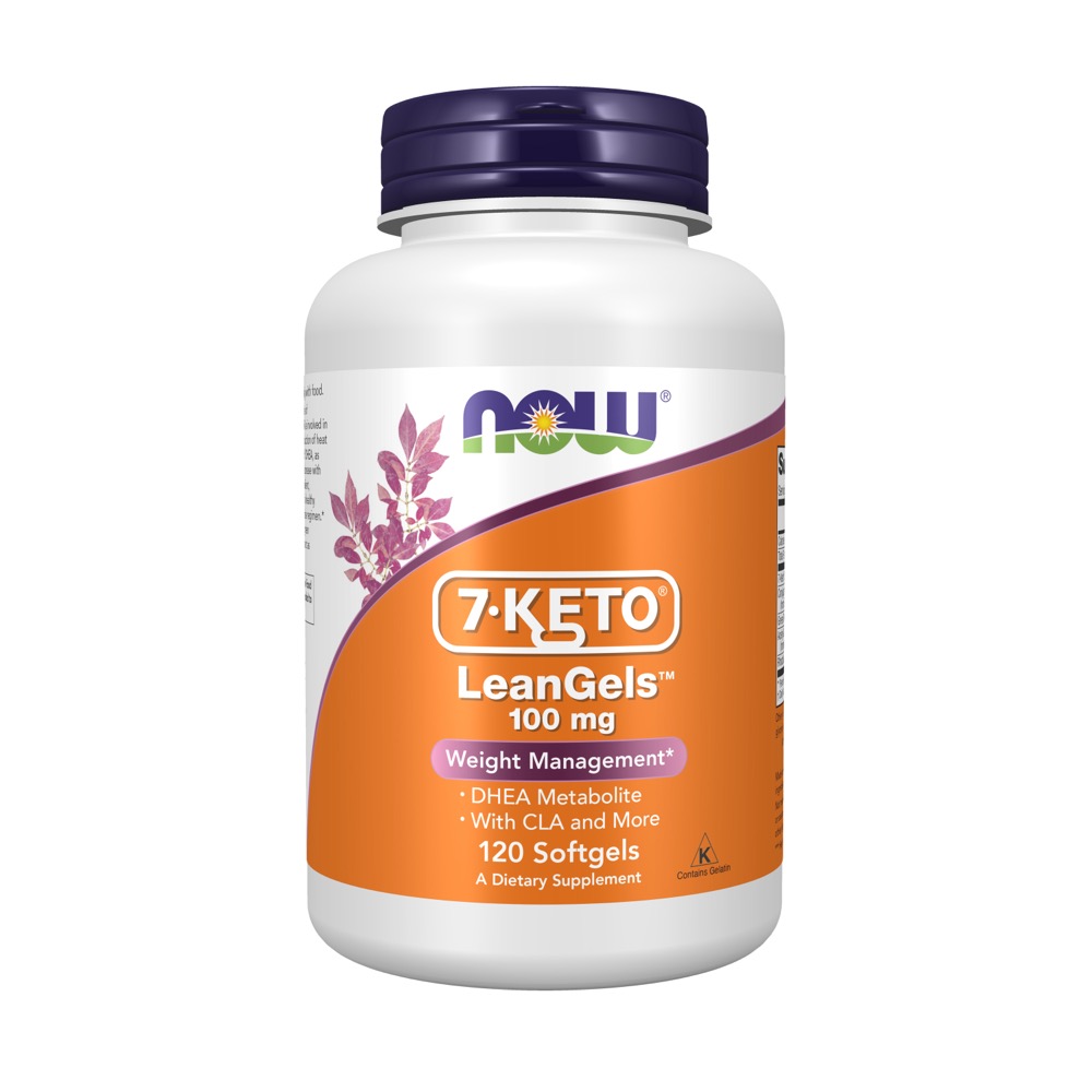 Now Vitamins - 7-KETO LeanGels 100 mg 120 Softgels