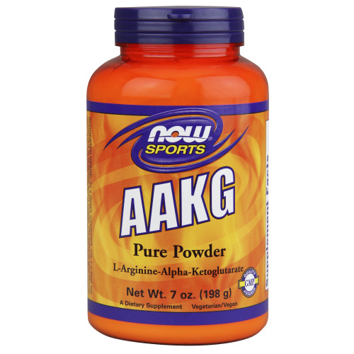 Now Vitamins - AAKG Pure Powder 7 oz.-OUT OF STOCK