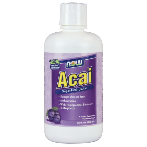 Now Vitamins - Acai  Juice 32 oz.        TEMPORARILY UNAVAILABLE
