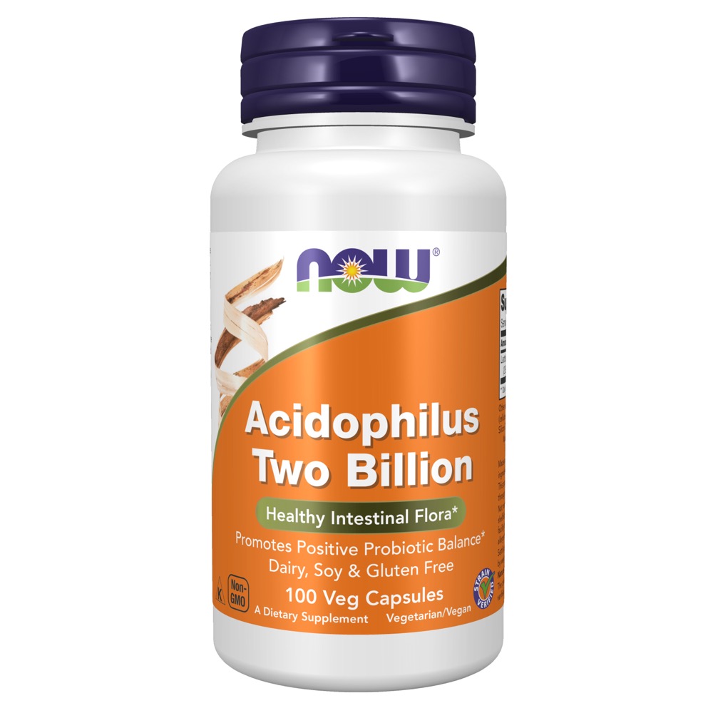 Now Vitamins - Acidophilus 2 Billion 100 Caps