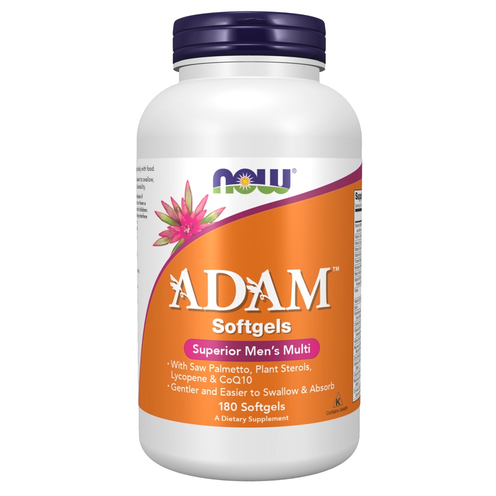 Now Vitamins - Adam Male Multi 180 Softgels 
