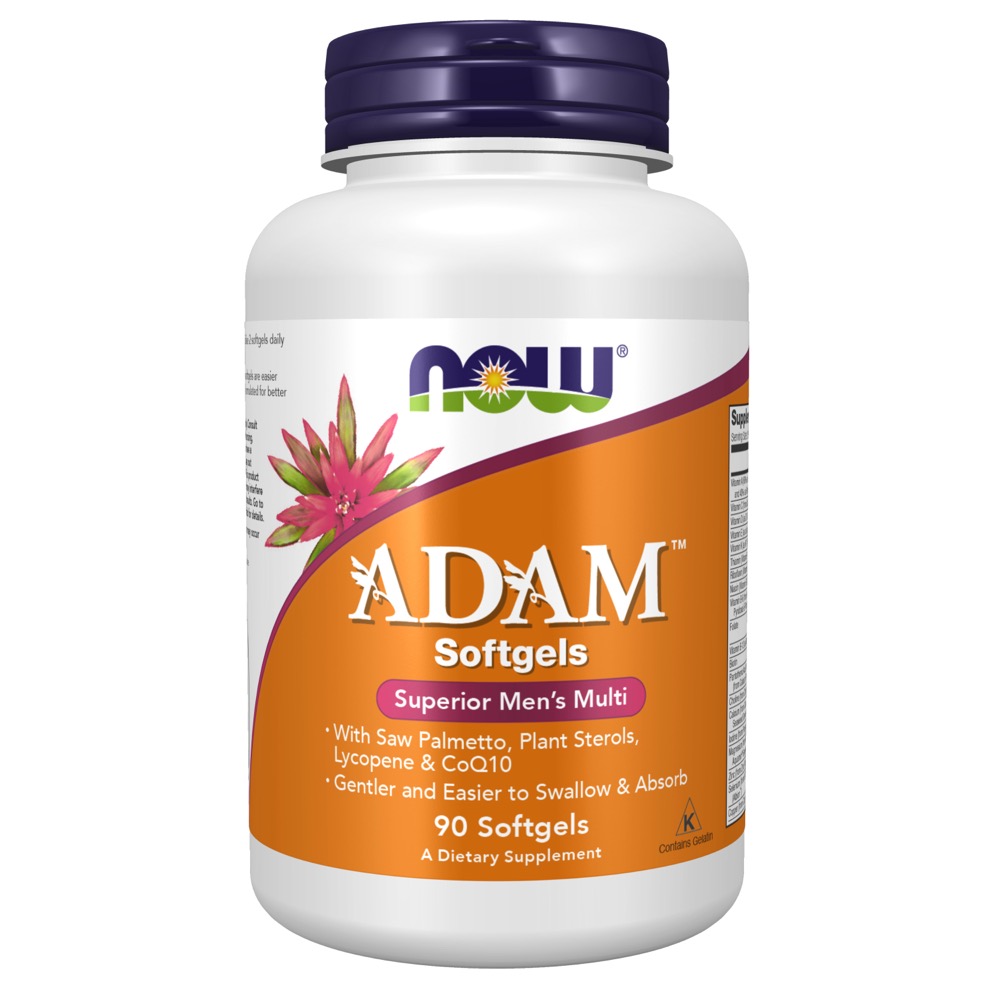 Now Vitamins - Adam Male Multi 90 Softgels 
