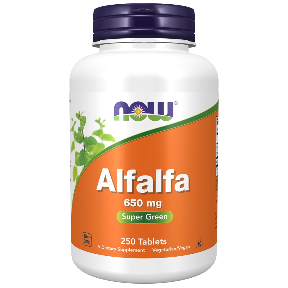 Now Vitamins - Alfalfa 10 Grain 250 Tabs