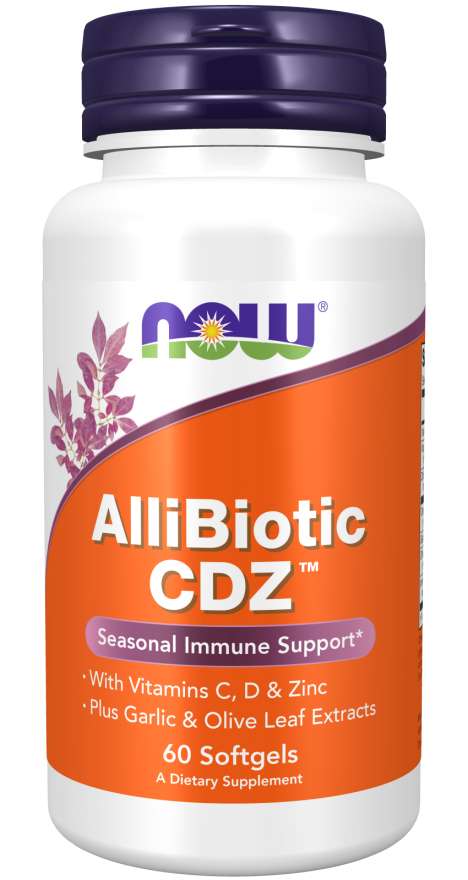 Now Vitamins - AlliBiotic CDZ™ 60 Softgels-OUT OF STOCK
