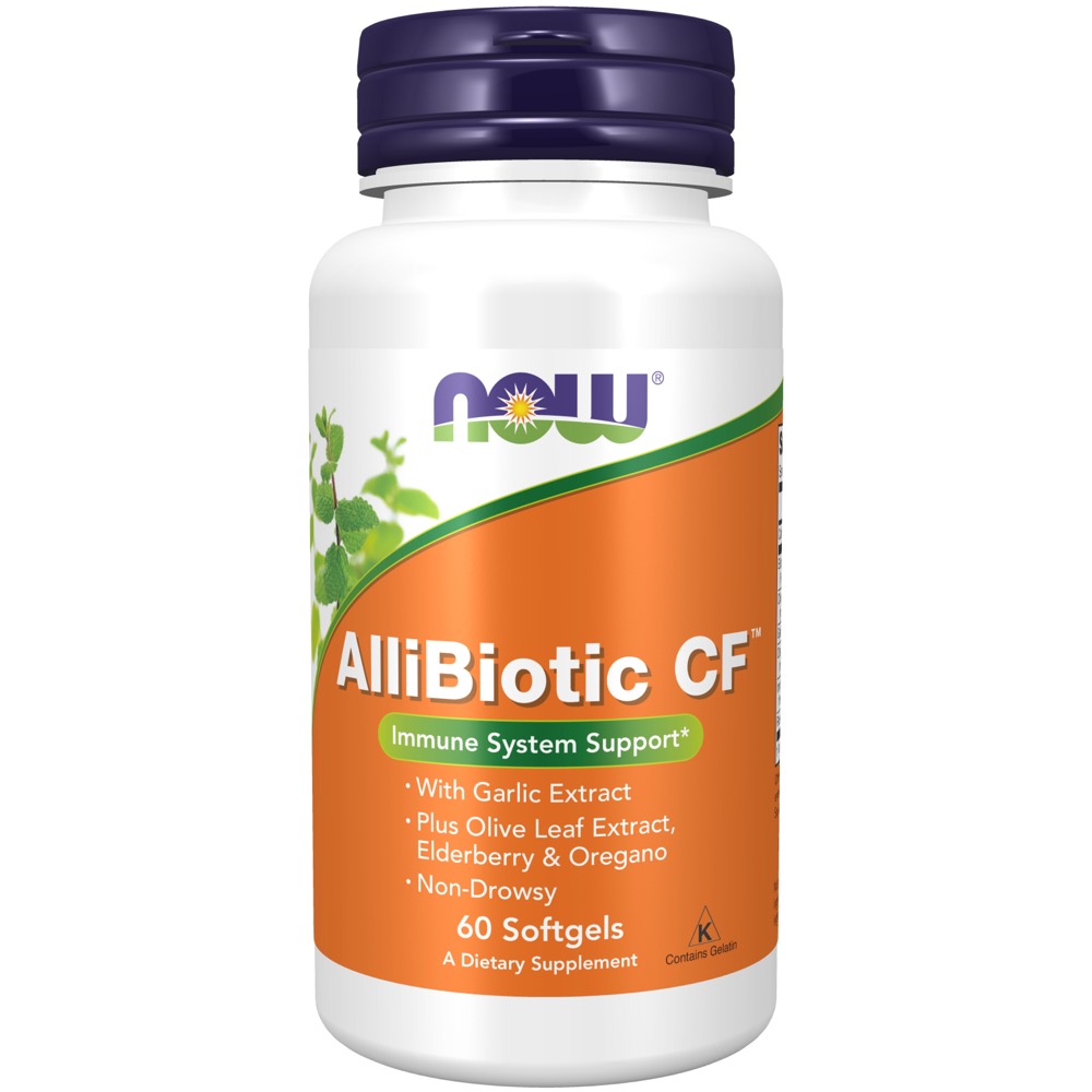 Now Vitamins - Allibiotic CF 60/Sgel   
