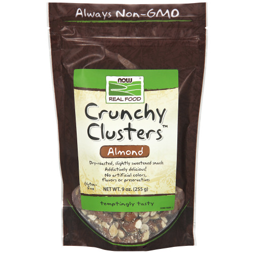 Now Vitamins - Almond Crunch Clusters 9 oz-UNAVAILABLE