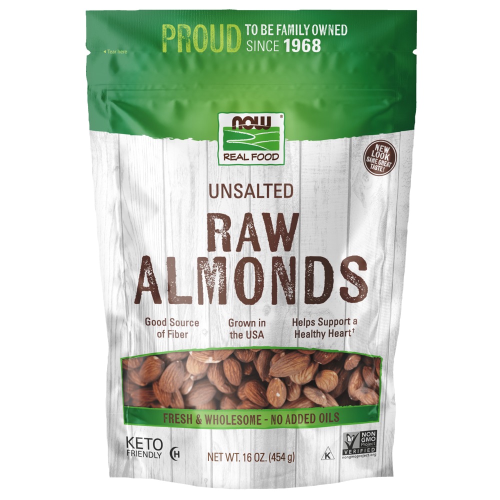Now Vitamins - Almonds Shelled 1 Lb