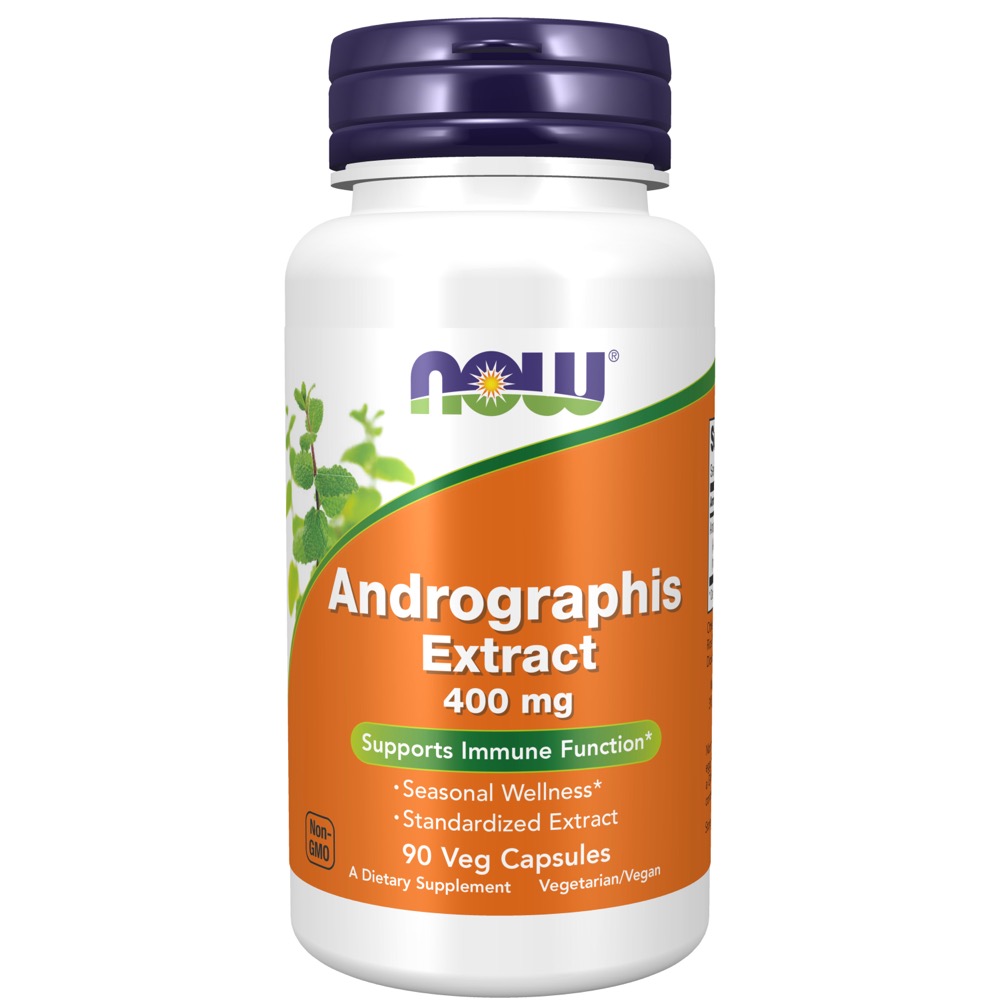 Now Vitamins - Andrographis Extract 400 mg 90 Vcaps