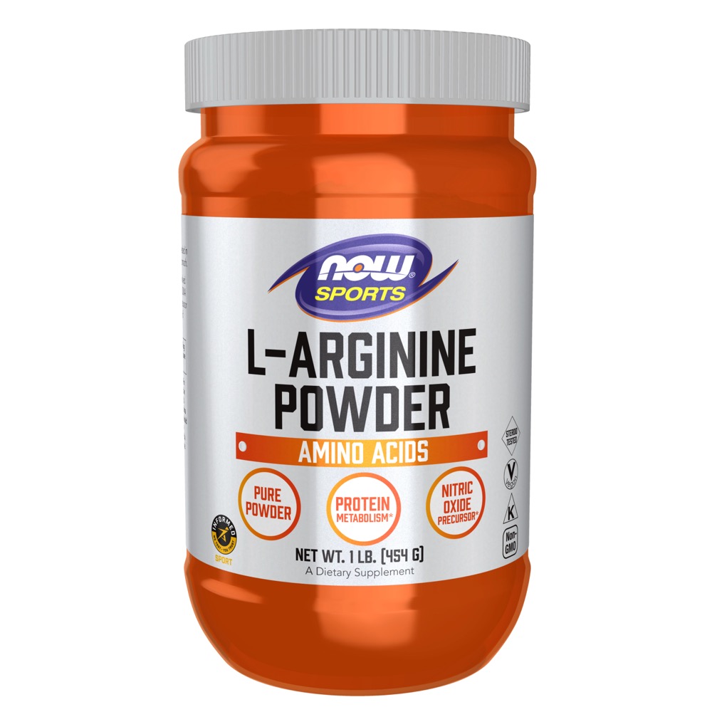 Now Vitamins - Arginine Pwd 1 Lb