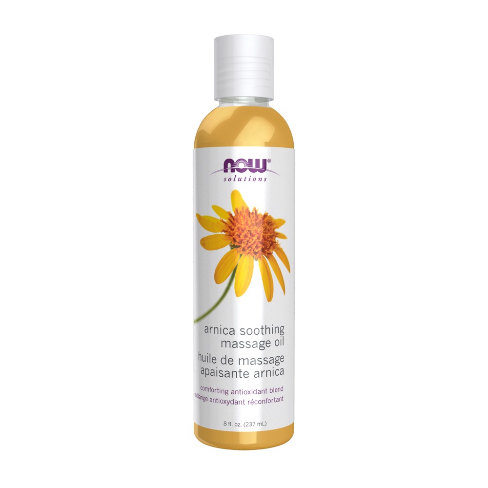 Now Vitamins - Arnica Warming Relief Massage Oil 8 oz