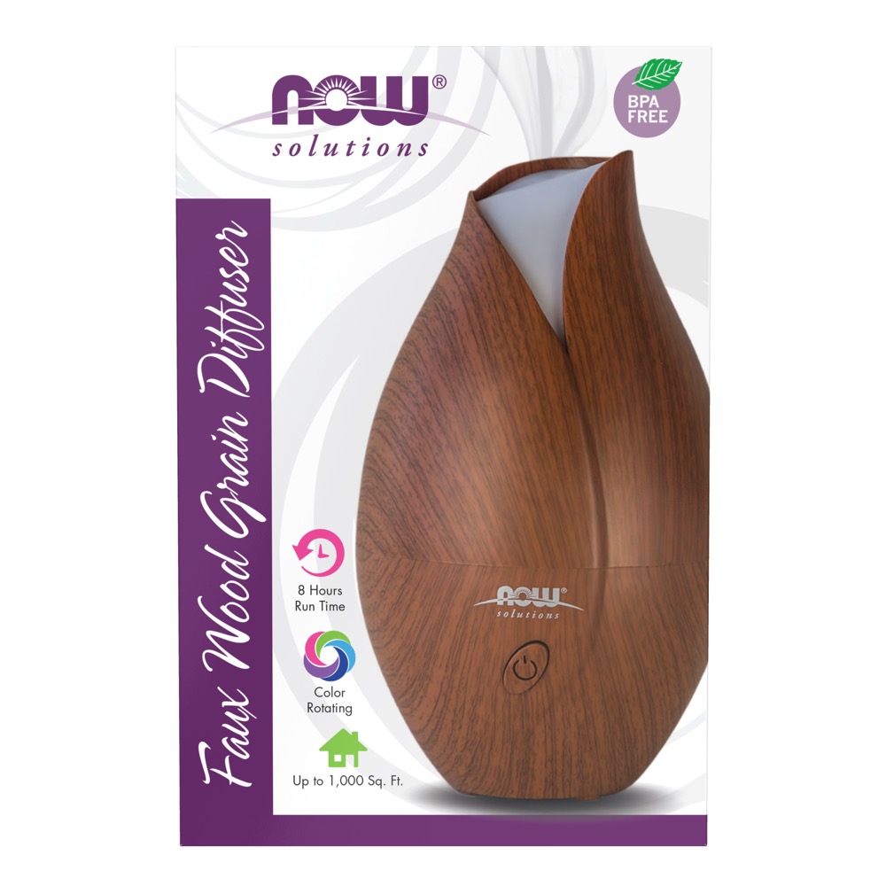 Now Vitamins - Wooden Ultrasonic Oil Diffuser