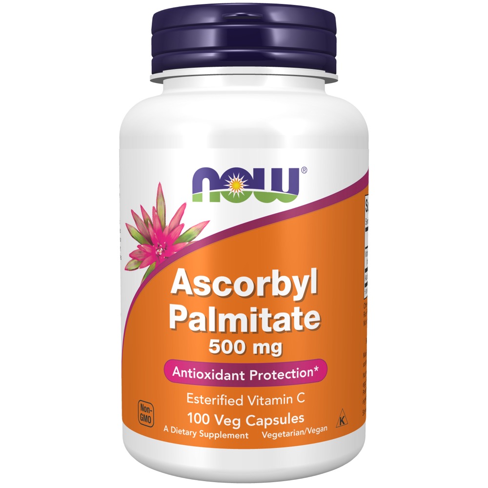 Now Vitamins - Ascorbyl Palmitate 500 Mg 100/Vcap
