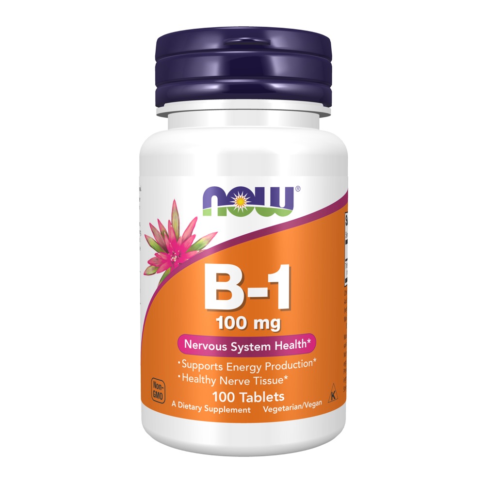 Now Vitamins - B-1 100mg  100 TABS