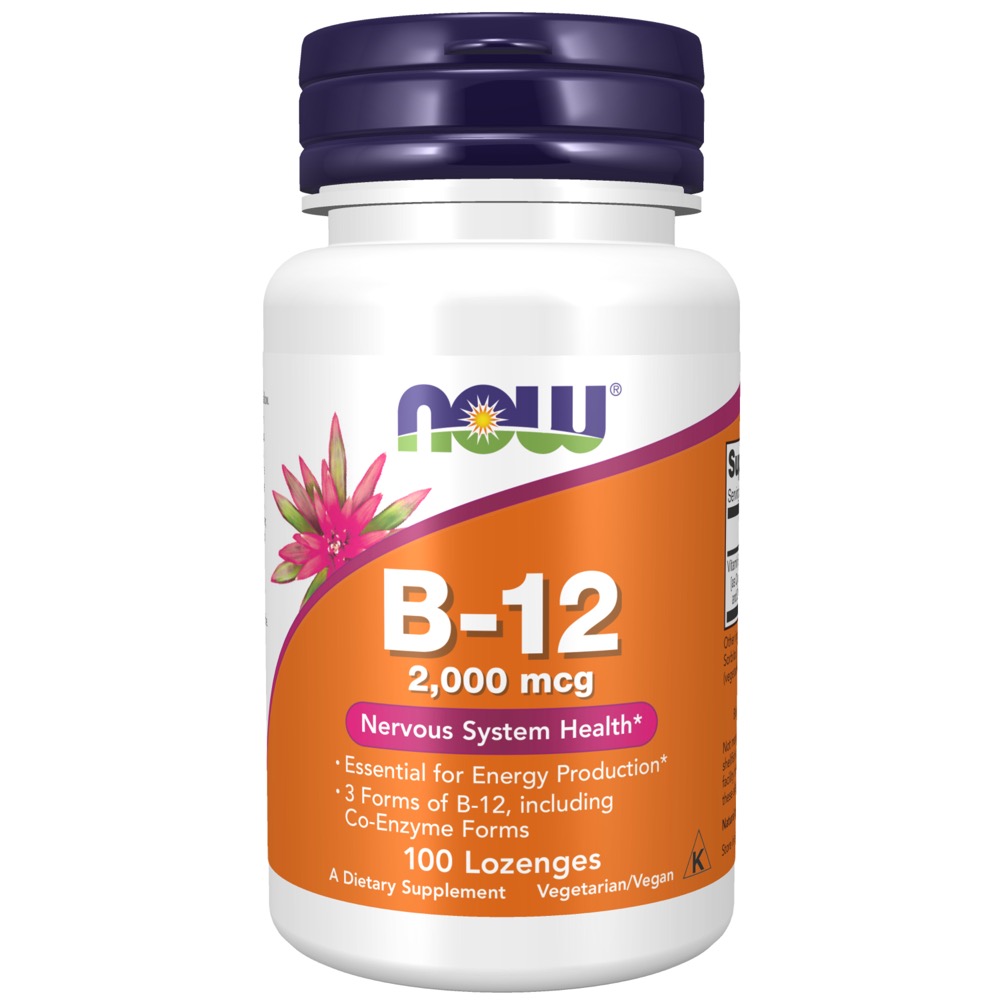 Now Vitamins - B-12 2000 mcg 100/lozn