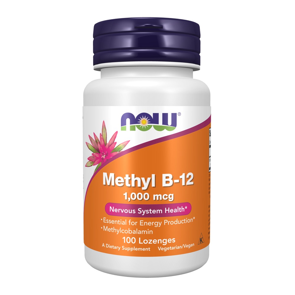Now Vitamins - Methyl B-12 1000mcg  100 LOZ