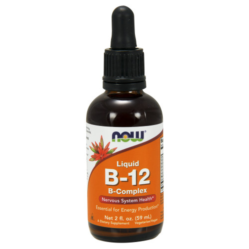 Now Vitamins - B-12,LIQUID B-COMPLEX   2 OZ