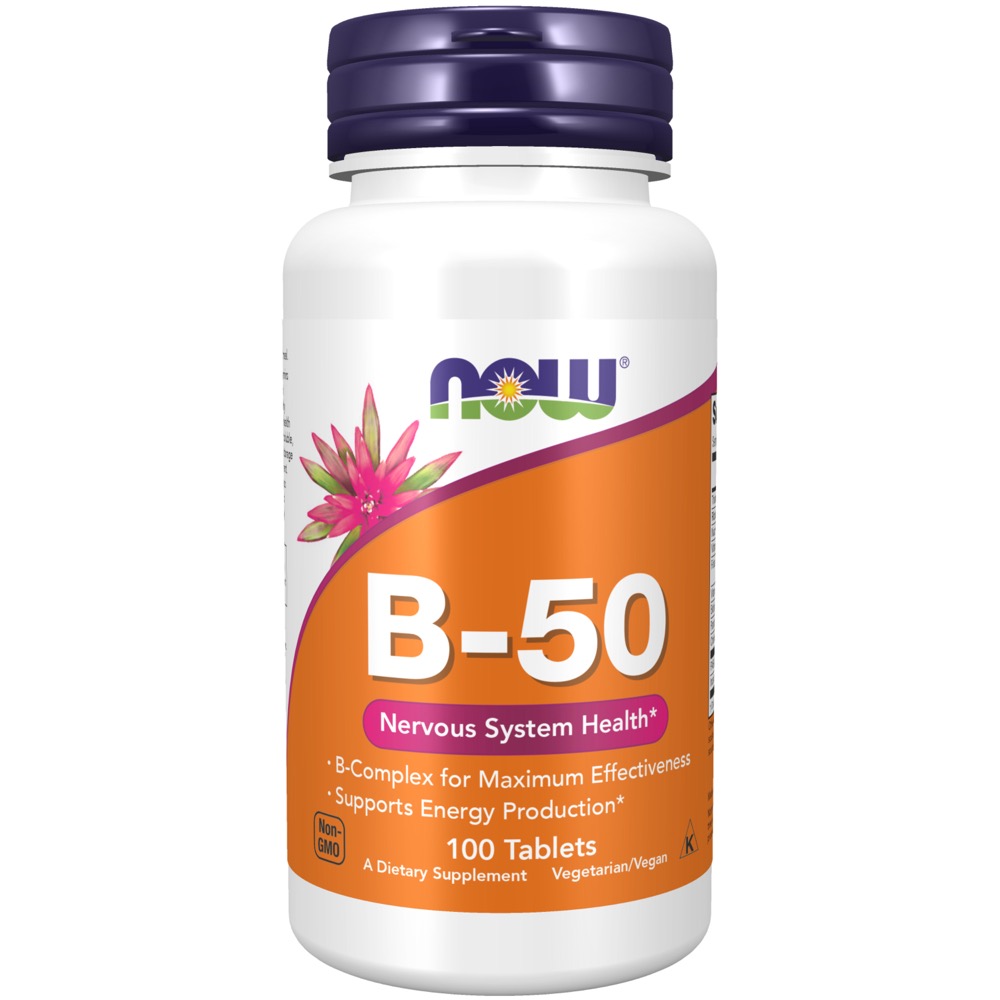 Now Vitamins - B-50  100 TABS