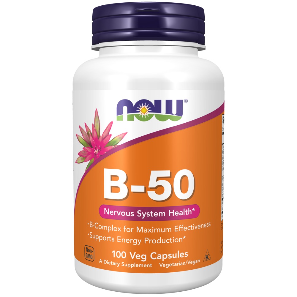 Now Vitamins - B-50 CAPS  100 CAPS