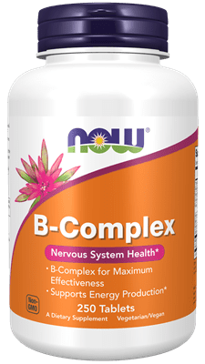 Now Vitamins - B-Complex - 250 Tablets