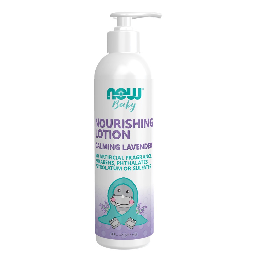 Now Vitamins - Baby Lotion, Calming Lavender 8 fl oz