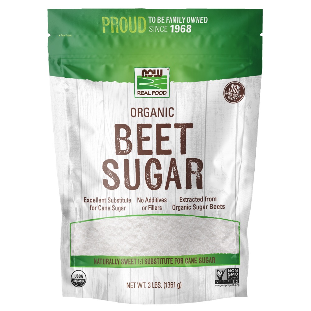 Now Vitamins - BEET SUGAR  3 LB