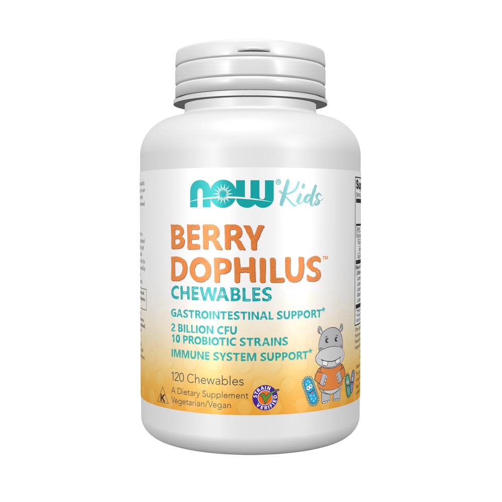 Now Vitamins - BerryDophilus, Chewable  2 Billion 120 Chew  