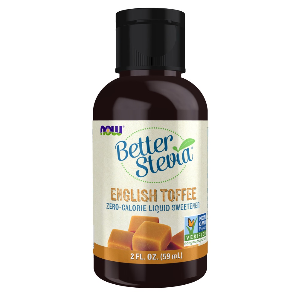 Now Vitamins - BetterStevia Liquid Extract English Toffee 2 fl. oz.