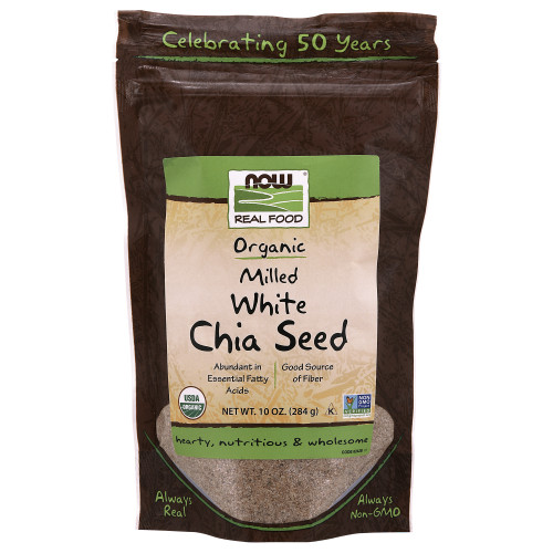 Now Vitamins - Blanco Salvia White Chia Seed Meal 10 oz.