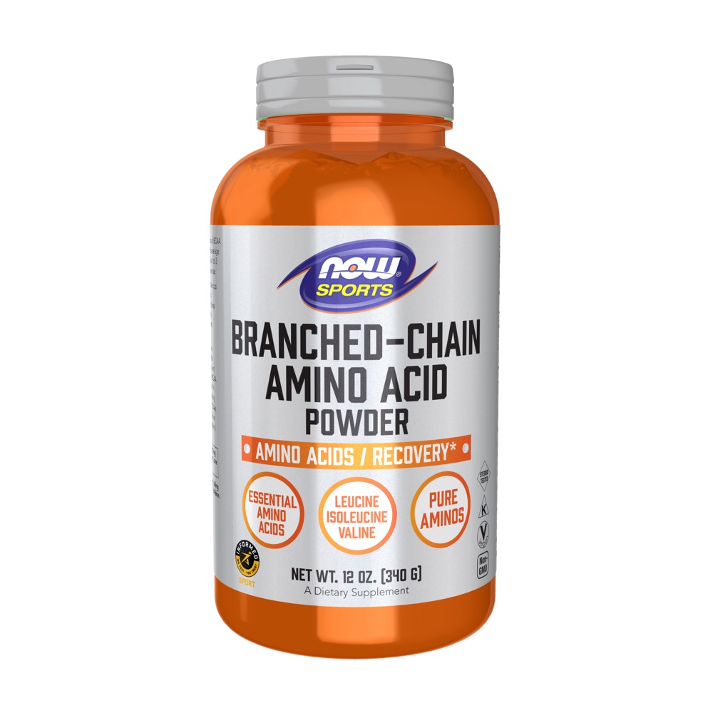 Now Vitamins - Branch Chain Amino Acids Pwd 12 oz