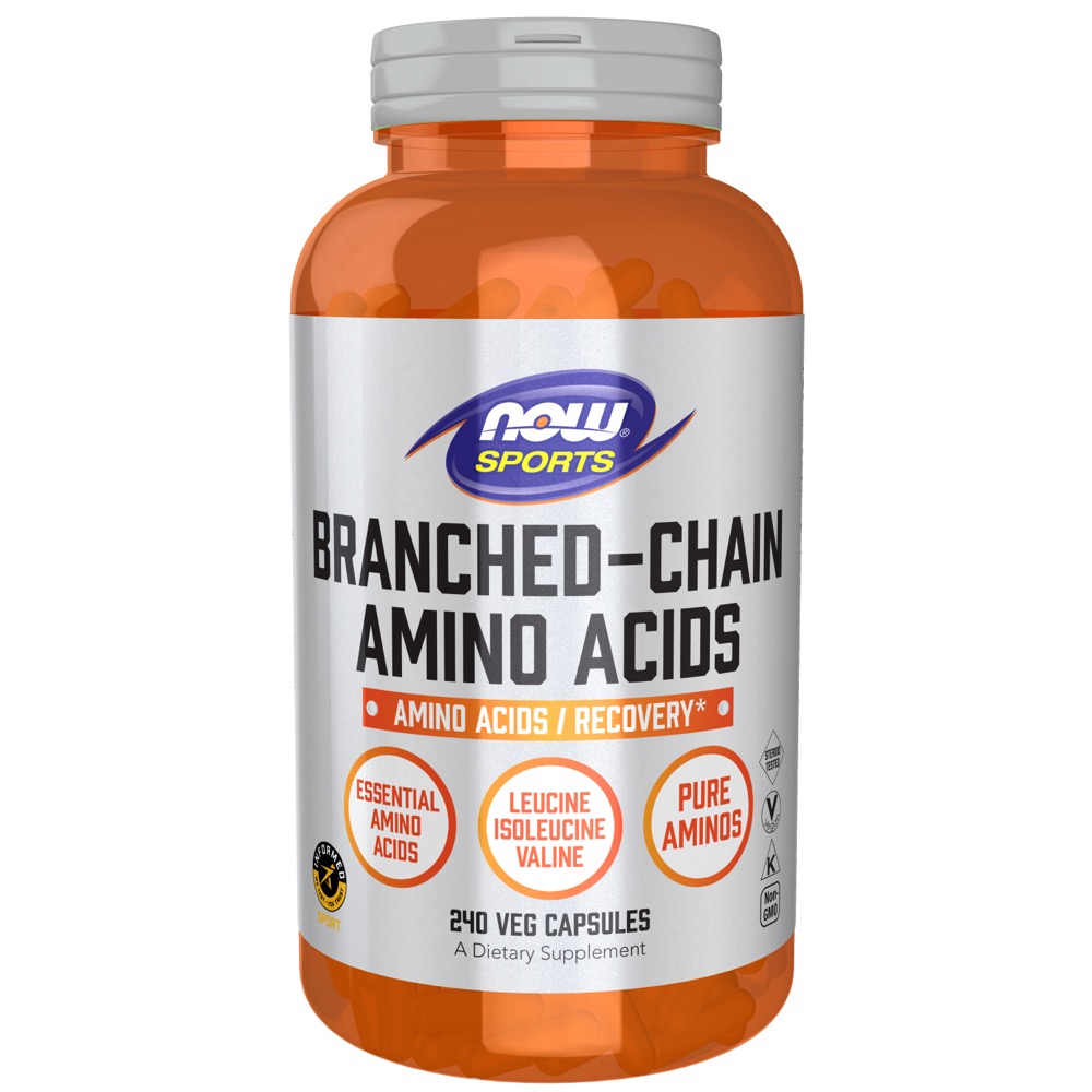 Now Vitamins - Branched Chain Amino Acids 240 Caps