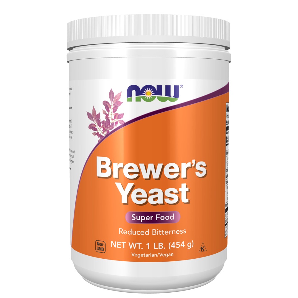 Now Vitamins - Brewers Yeast Pwd 1 Lb