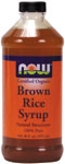 Now Vitamins - Brown Rice Syrup 16 oz. Organic, Non-GE-TEMP OUT OF STOCK
