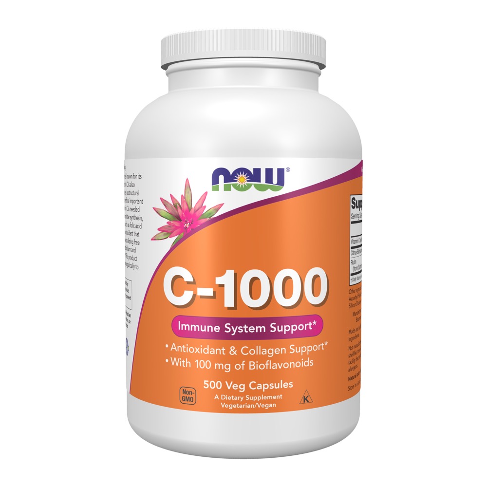 Now Vitamins - C-1000 , 500 Caps
