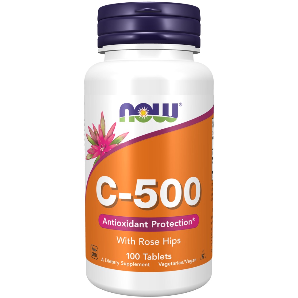 Now Vitamins - C-500 Rh 100 Tabs