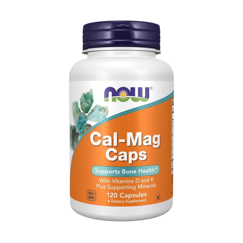 Now Vitamins - Cal-Mag 120 Caps