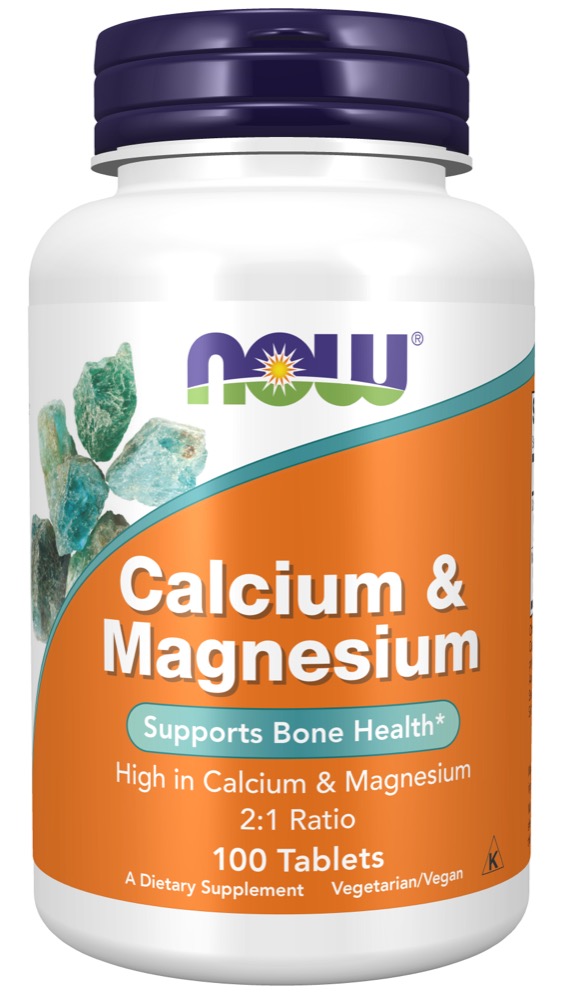 Now Vitamins - Cal-Mag 500/250Mg 100 Tabs