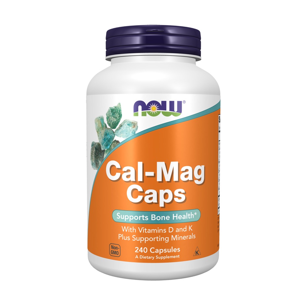 Now Vitamins - Cal-Mag Caps 240 Caps 