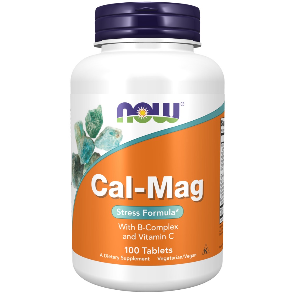 Now Vitamins - Cal-Mag Stress Formula 100 Tabs
