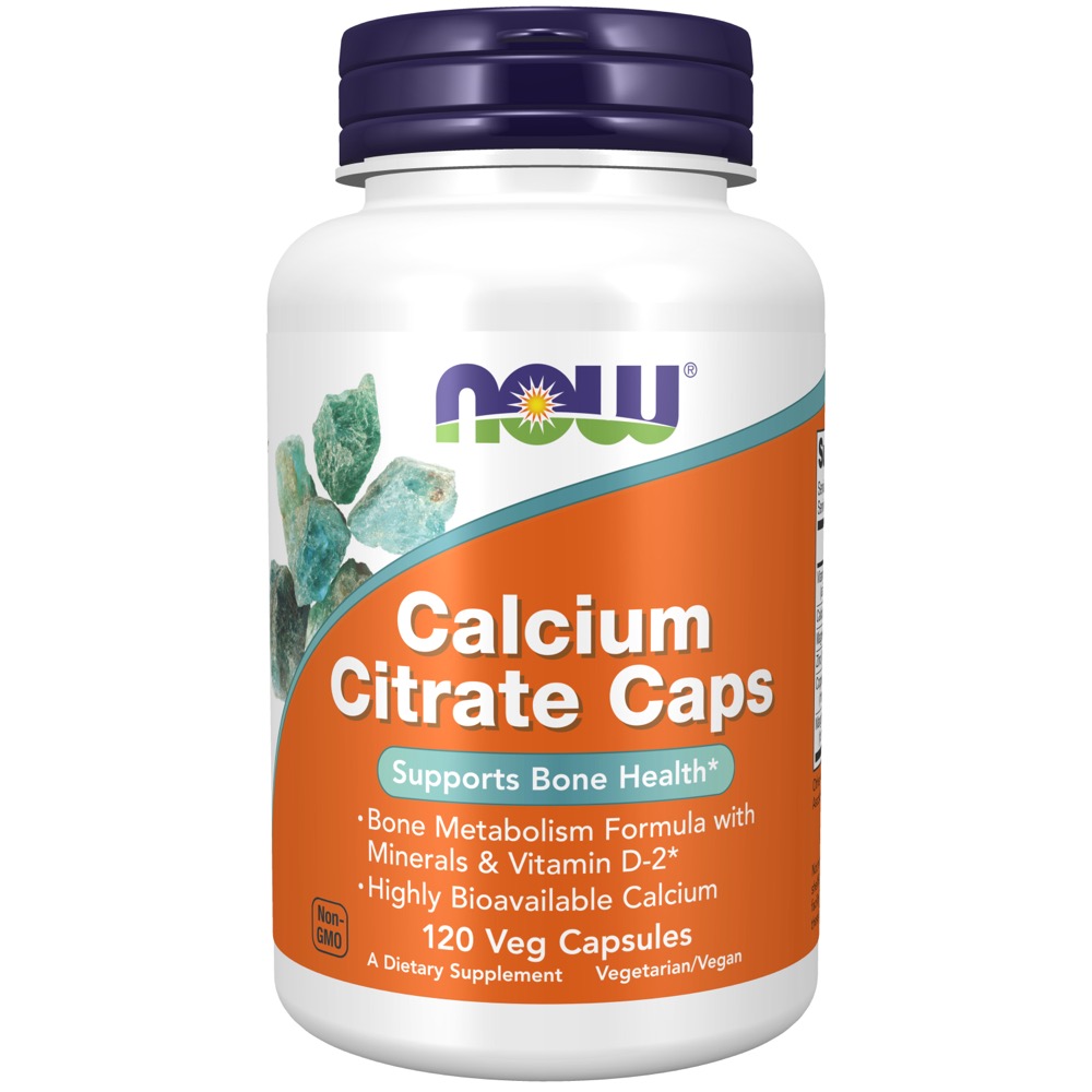 Now Vitamins - Calcium Citrate Plus 120/Vcaps 