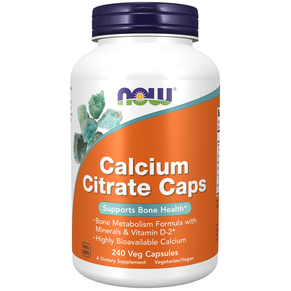 Now Vitamins - Calcium Citrate Plus 240/Vcaps 
