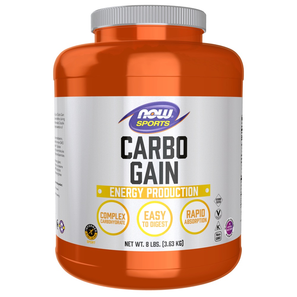 Now Vitamins - Carbo Gain 100% Complex Carbohydrate 8 Lbs.