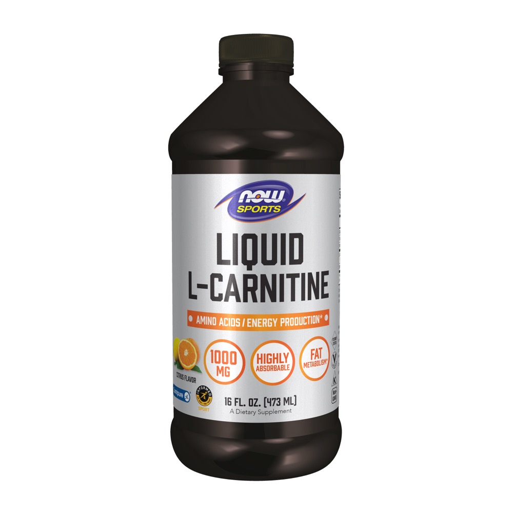 Now Vitamins - Carnitine (L) Liquid 1000 Mg 16 oz.