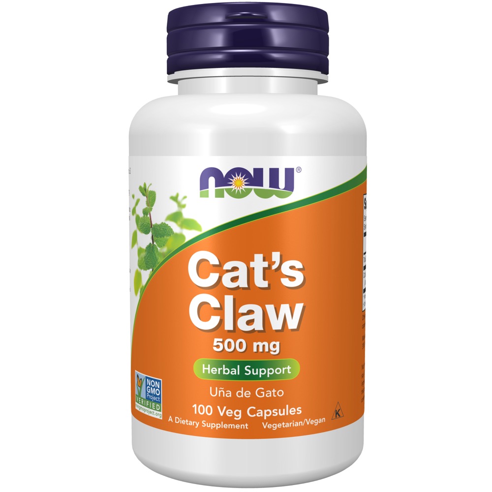Now Vitamins - Cat's Claw 500 Mg 100 Caps