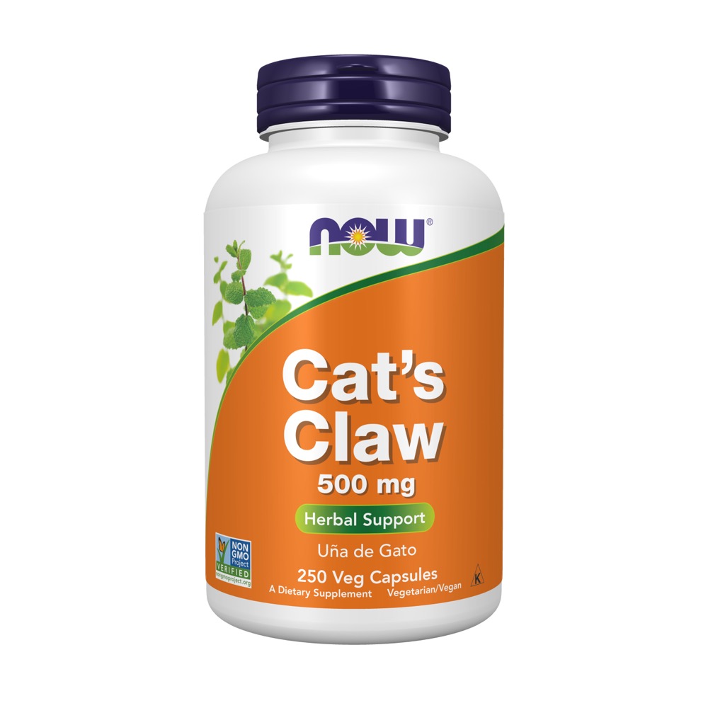 Now Vitamins - Cat's Claw 500 Mg 250 Caps