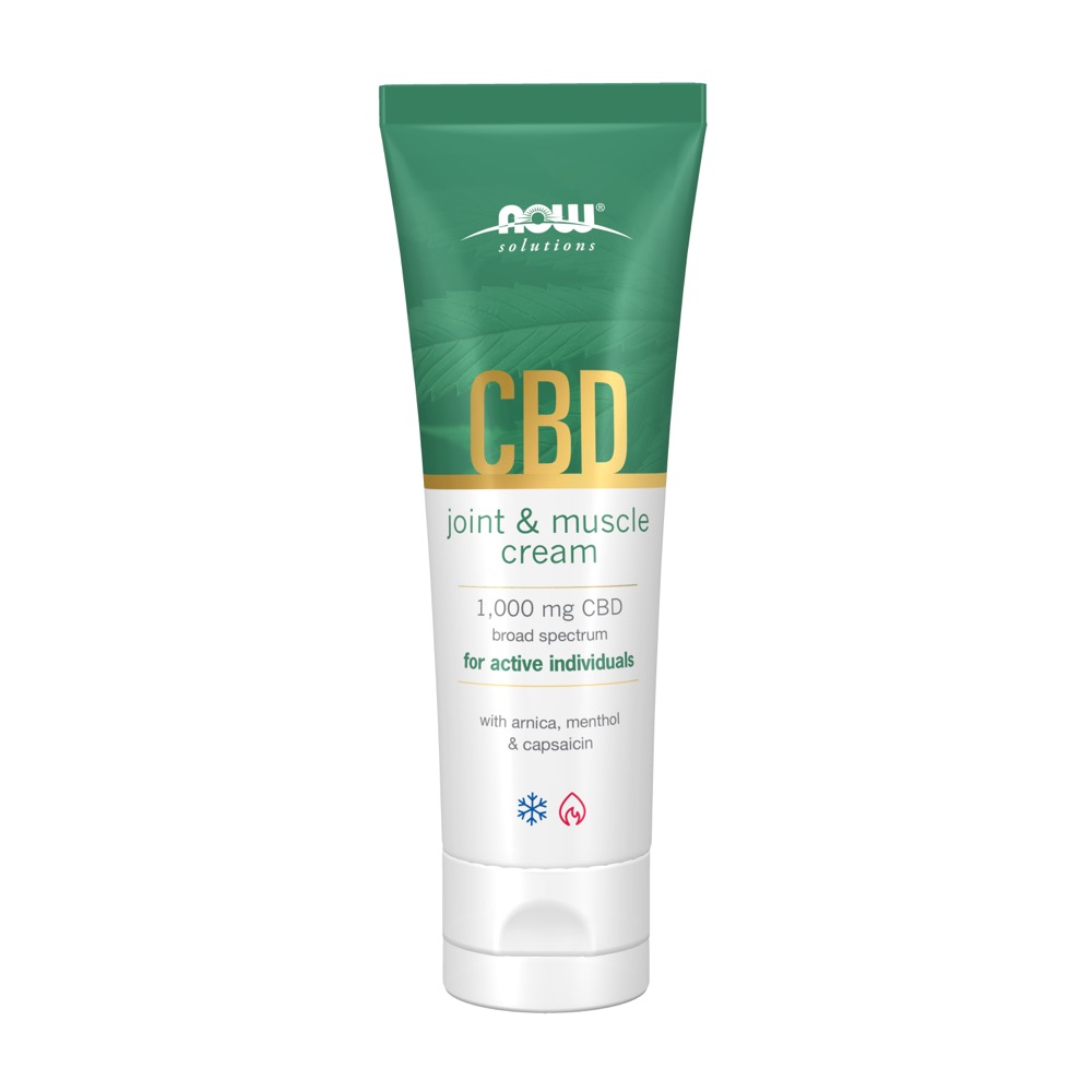 Now Vitamins - CBD Joint & Muscle Cream 1000 mg CBD 4/oz