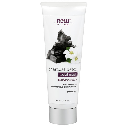Now Vitamins - Charcoal Detox Facial Mask 4oz.